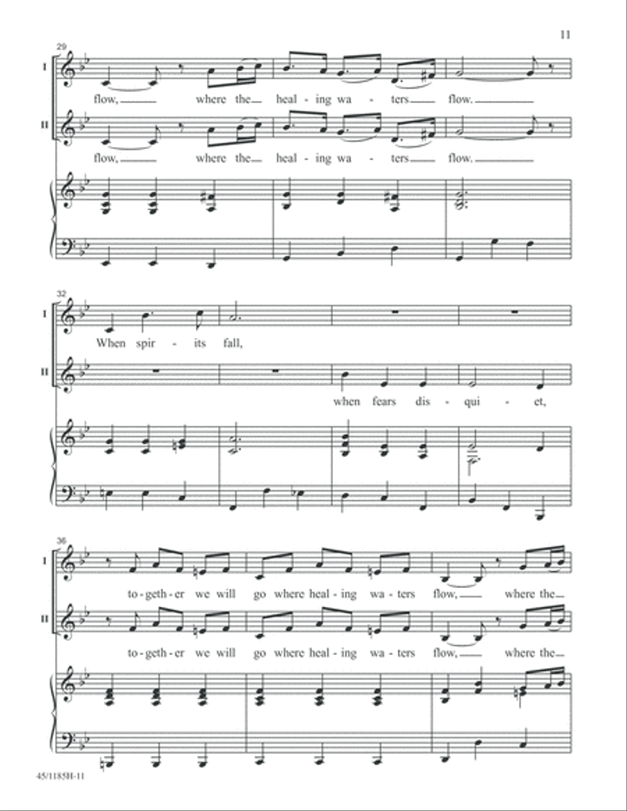Bach for Young Voices 2-Part scores gallery preview page 11