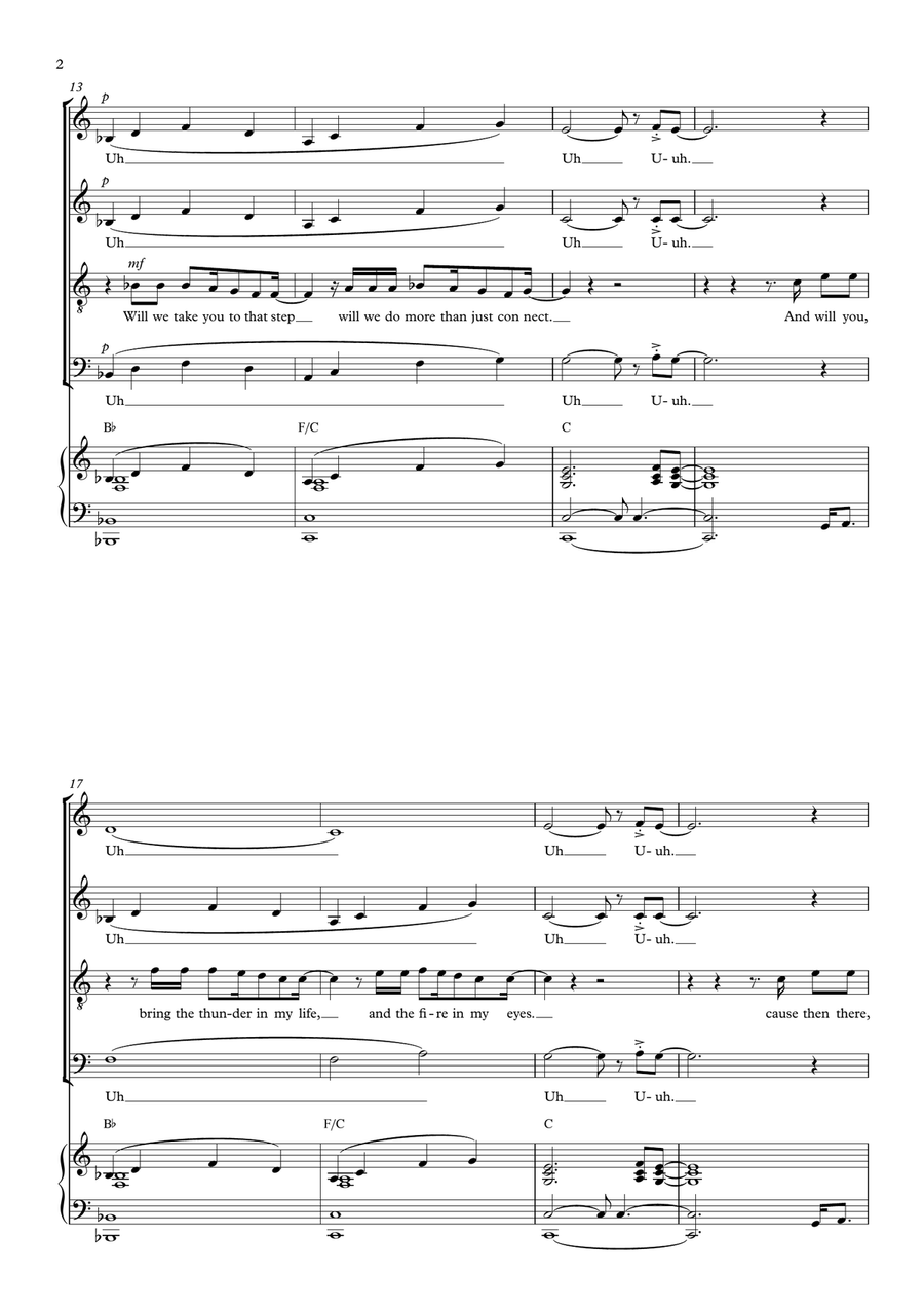 Ich Kenn Nichts 4-Part scores gallery preview page 2