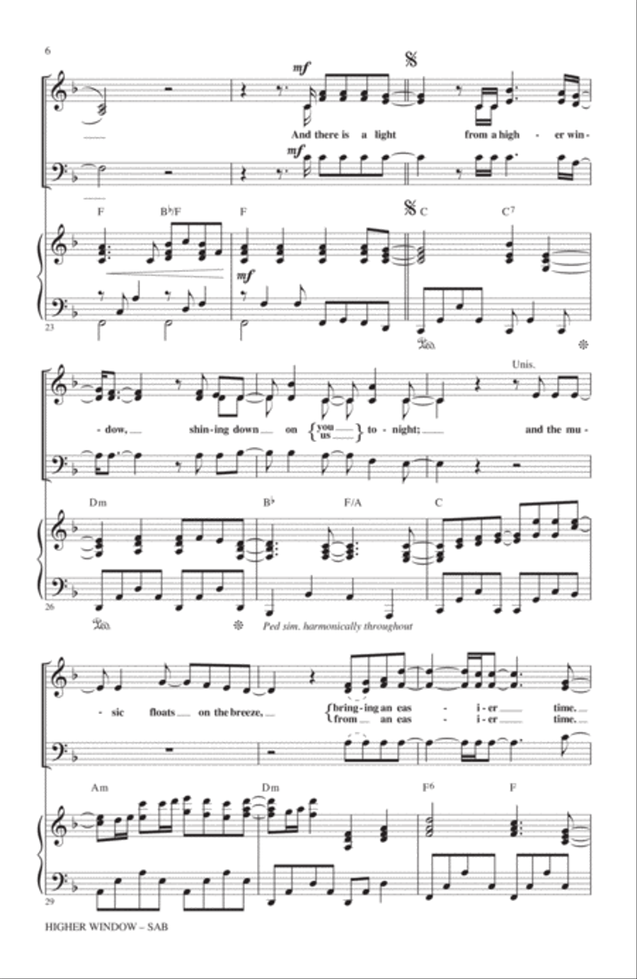 Higher Window 3-Part scores gallery preview page 4
