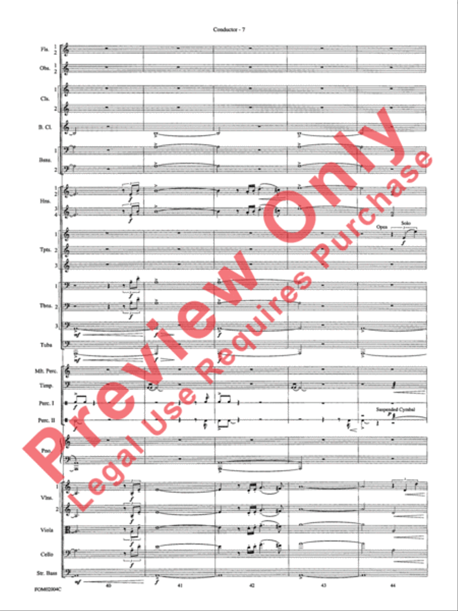 Band of Brothers Full Orchestra scores gallery preview page 10