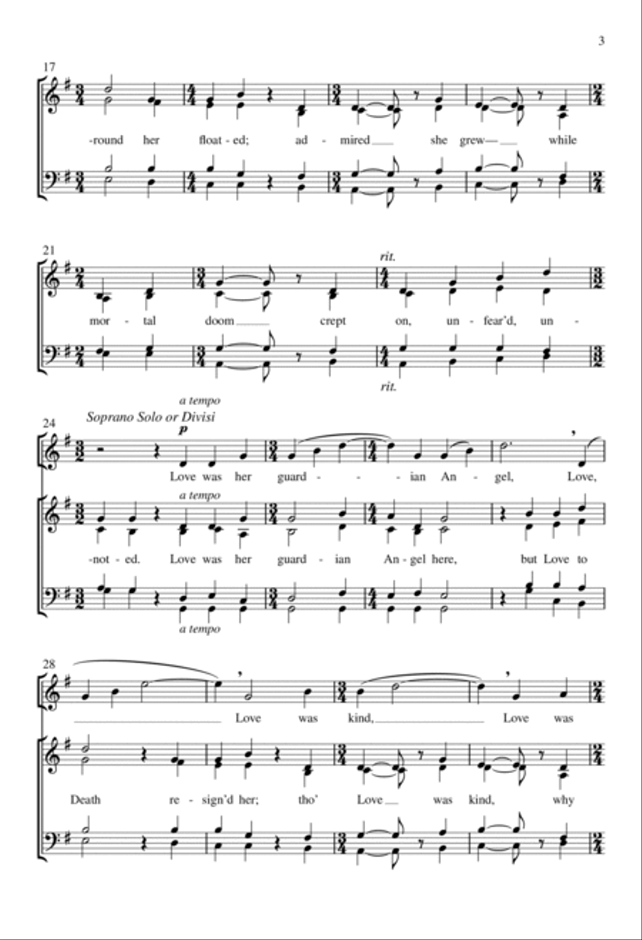 She pass'd away like morning dew 4-Part scores gallery preview page 2