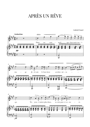 Fauré - Après un Rêve (F-sharp minor)
