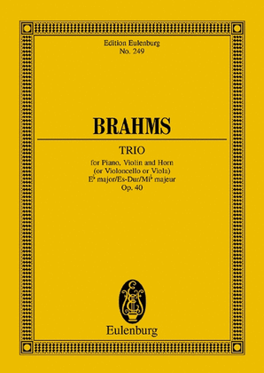 Book cover for Trio Eb major