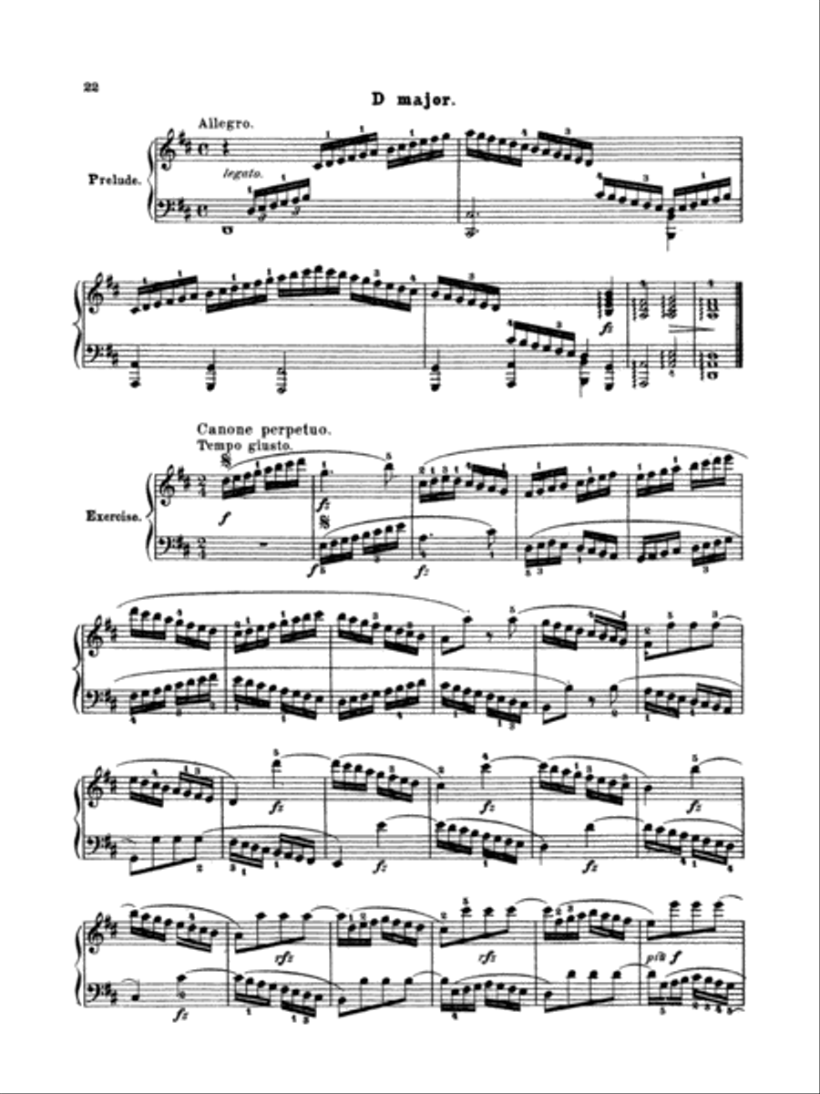 Clementi: Preludes and Exercises Piano Method scores gallery preview page 1
