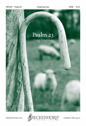 Book cover for Psalm 23 (octavo) [SATB choir]