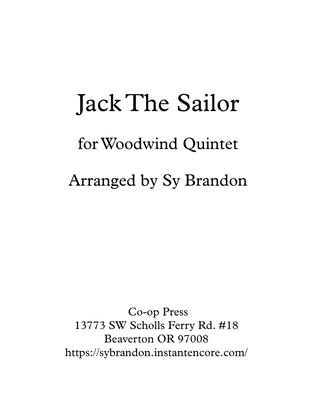 Book cover for Jack the Sailor for Woodwind Quintet