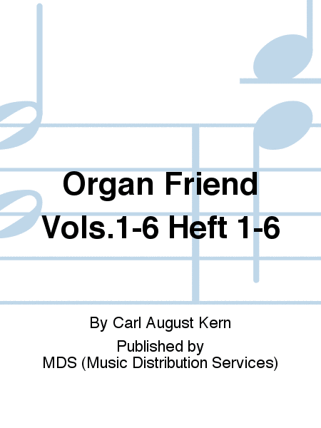 Organ Friend Vols.1-6 Book 1-6
