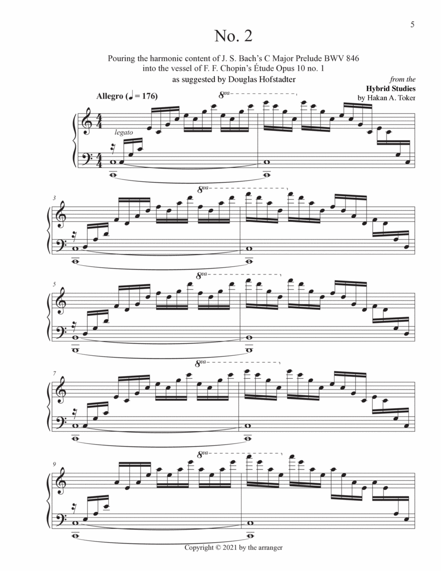 Hybrid Study No. 2 Piano Method scores gallery preview page 1