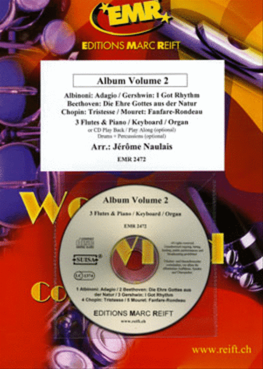 Album Volume 2 Flute scores gallery preview page 1