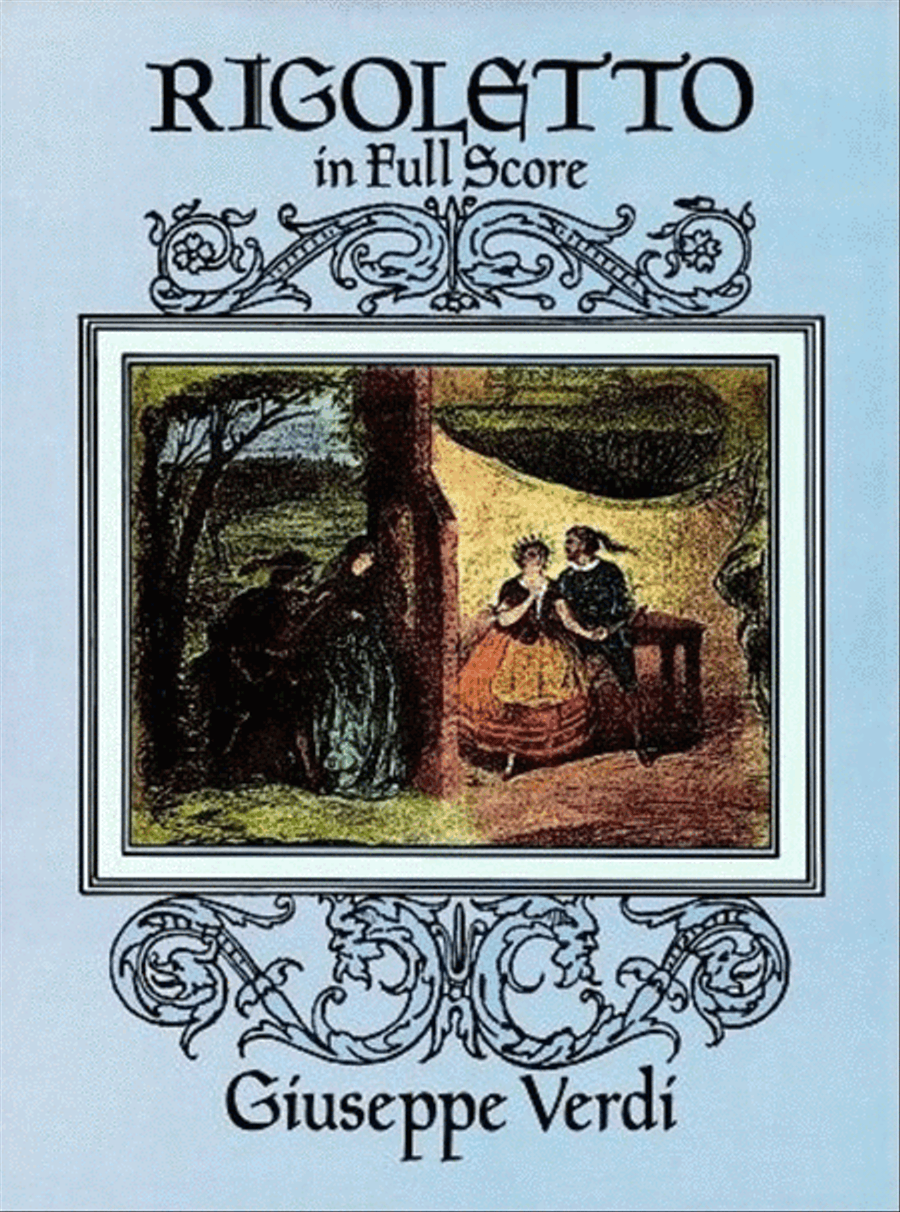 Verdi - Rigoletto Full Score Full Orchestra scores gallery preview page 1