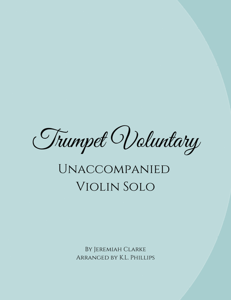 Trumpet Voluntary - Unaccompanied Violin Solo image number null