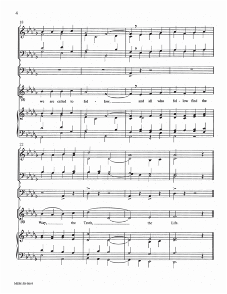 Christ Goes Before Choir scores gallery preview page 4