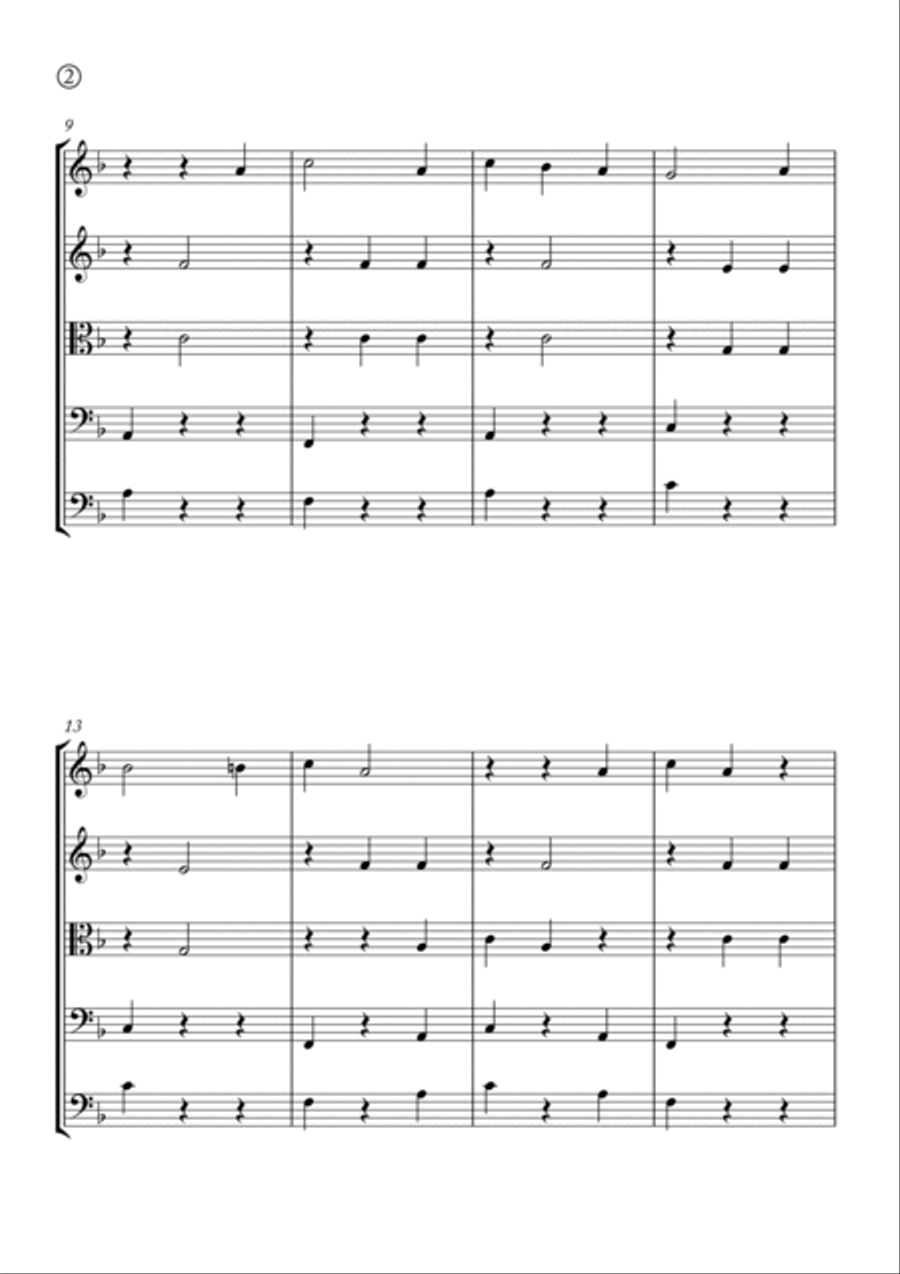 Capriccio Italiano String Quintet scores gallery preview page 2