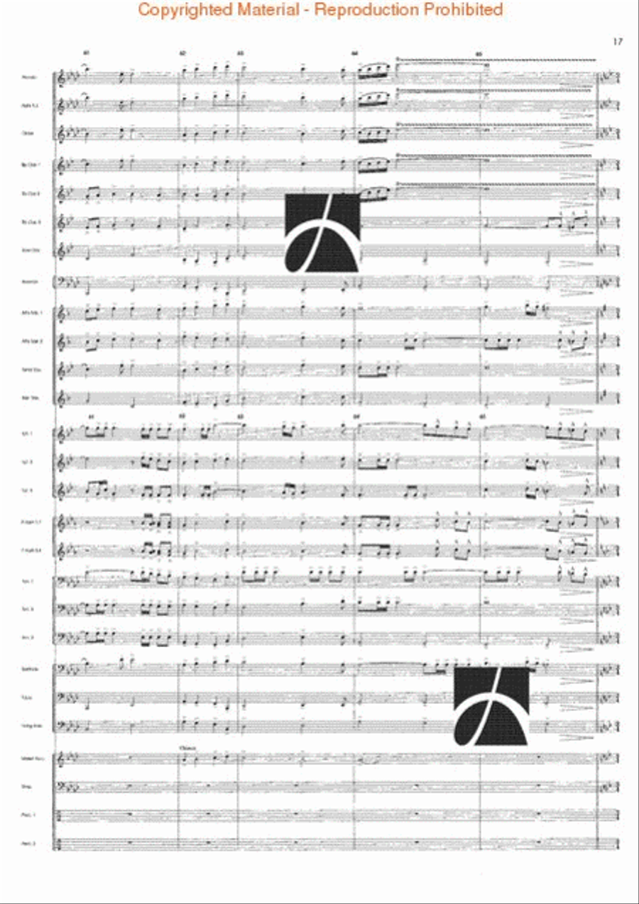 Westminster Carol Concert Band scores gallery preview page 14