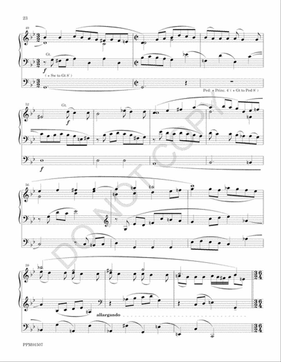 Charles Wesley Organbook Organ scores gallery preview page 29