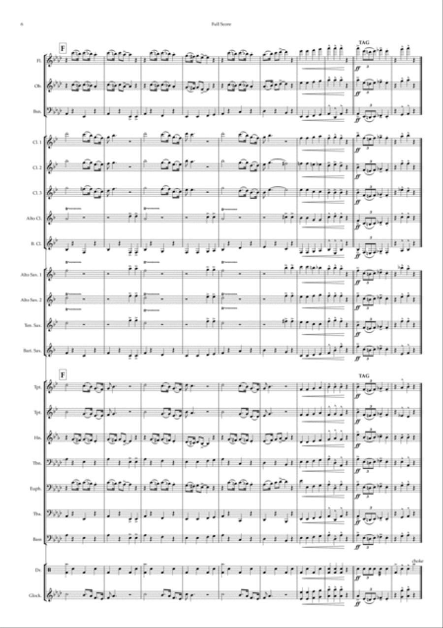 The Hokey Cokey The Hokey Cokey Concert Band scores gallery preview page 6