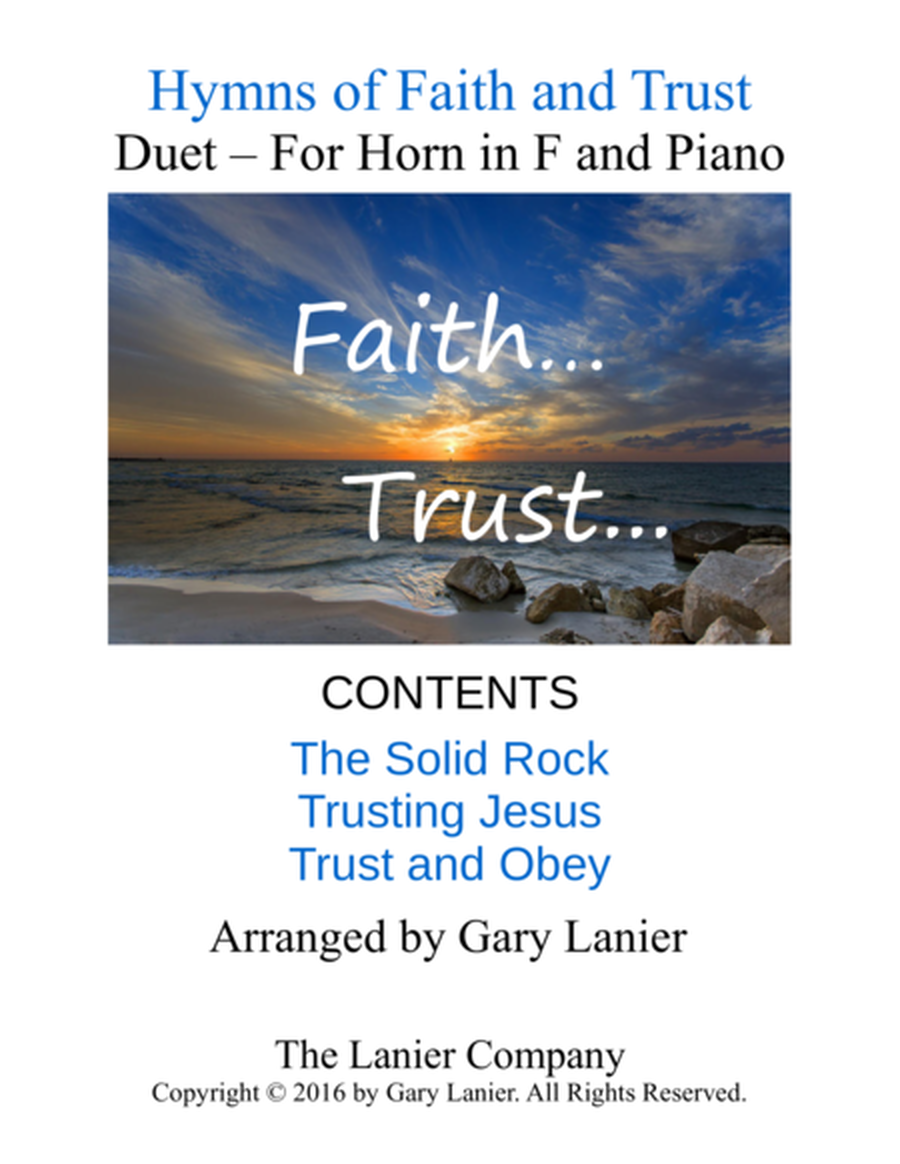 Gary Lanier: Hymns of Faith and Trust (Duets for Horn in F & Piano) image number null