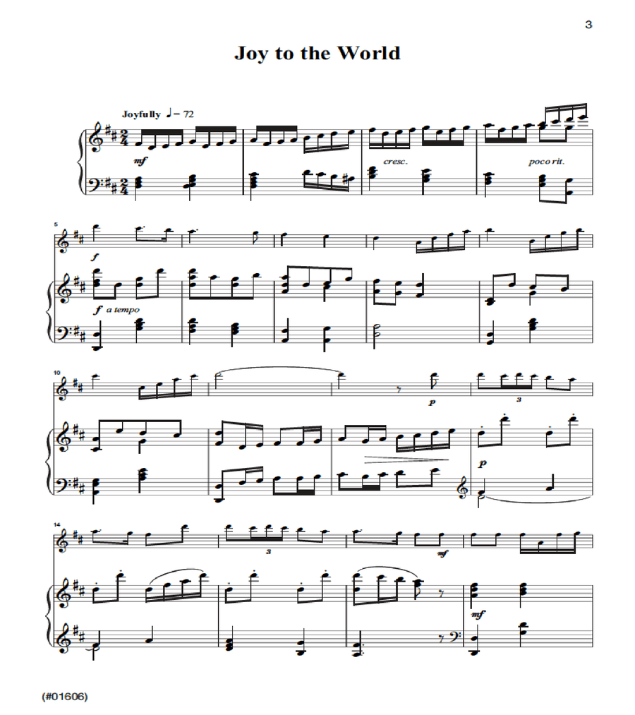 Sacred Christmas Solos for Instruments - Piano Accompaniment Sacred Christmas Solos for Instruments - Piano Accompaniment Choir scores gallery preview page 2