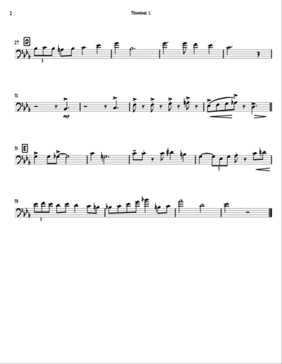 It's Beginning To Look Like Christmas Brass Ensemble scores gallery preview page 5