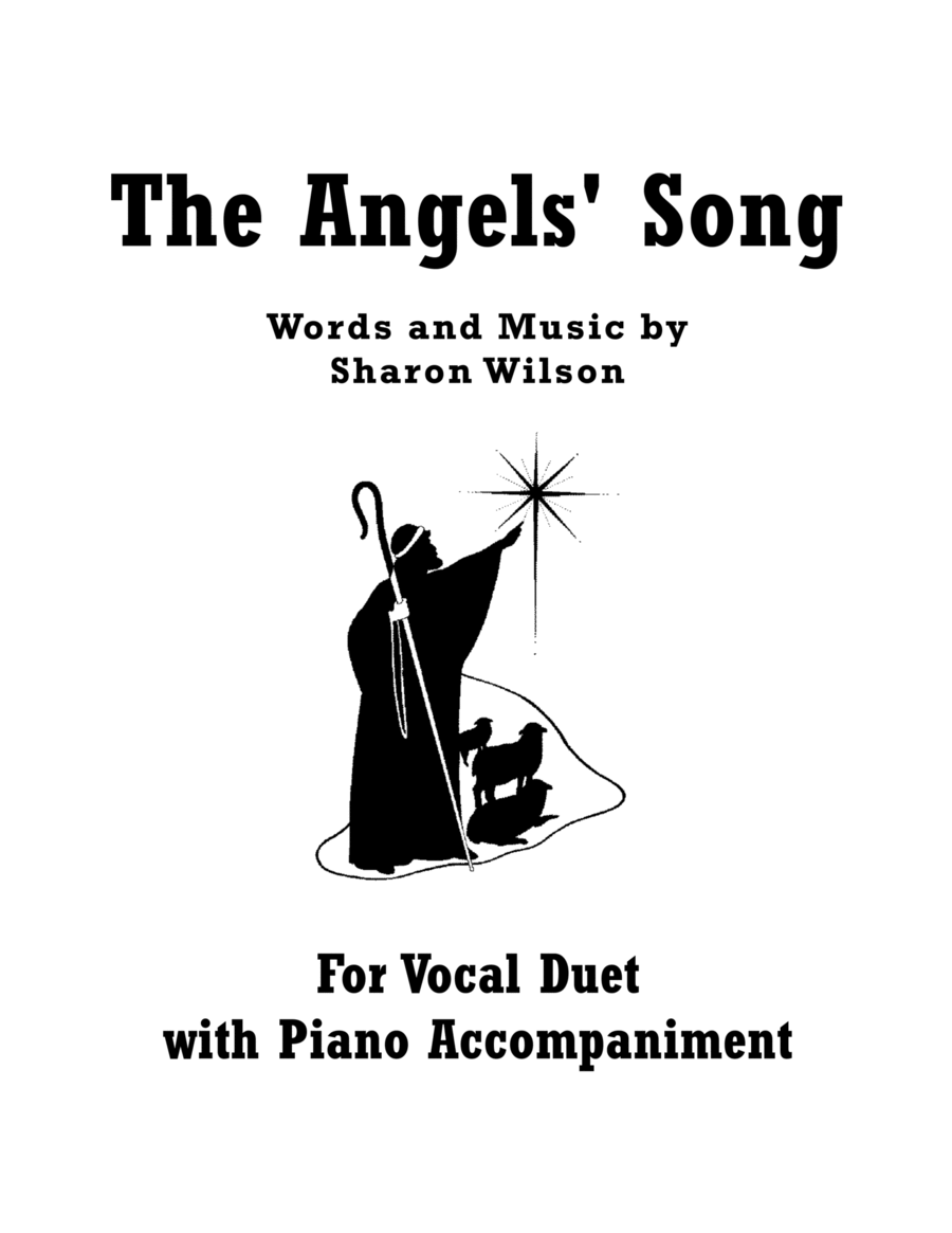 The Angels' Song (Vocal Duet, C Major) Piano scores gallery preview page 1
