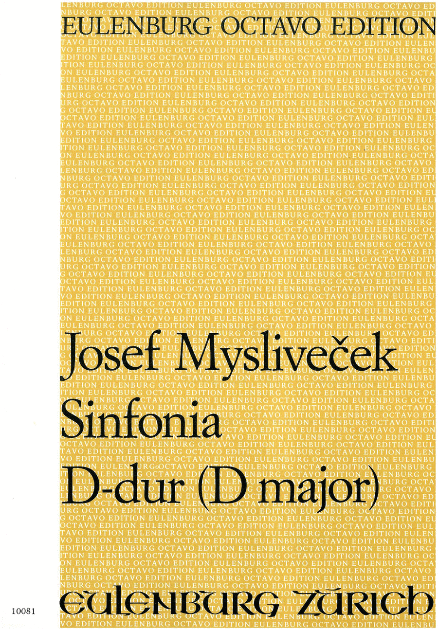 Sinfonia in D major Chamber Orchestra scores gallery preview page 1
