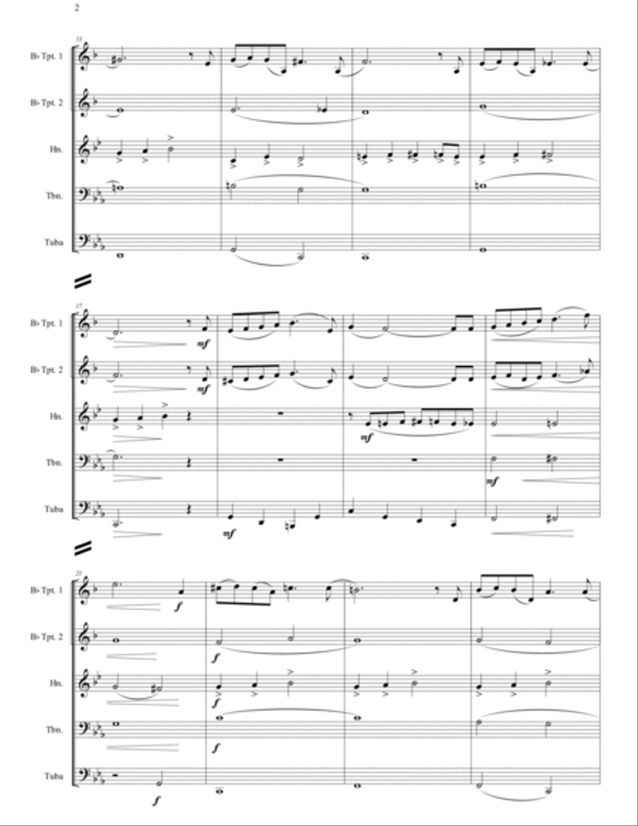 Al Capone Brass Ensemble scores gallery preview page 5