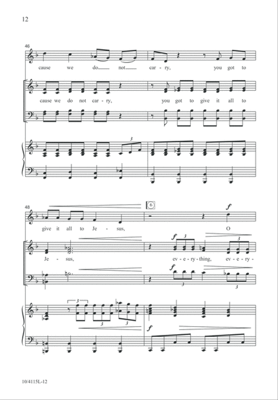 What a Friend 4-Part scores gallery preview page 13