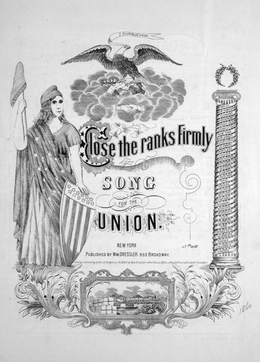 Close the Ranks Firmly. Song for the Union