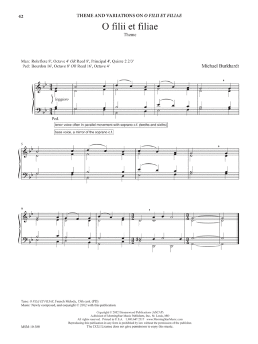 Creative Hymn Playing: Improvisation, Exercises, and Repertoire Organ scores gallery preview page 14