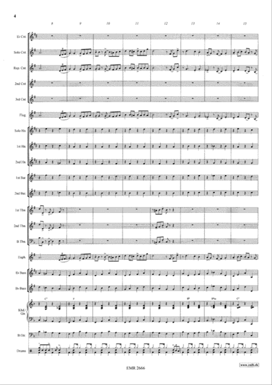 American Patrol Brass Band scores gallery preview page 5