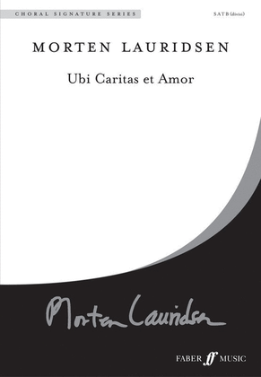 Book cover for Ubi Caritas Et Amor Satb