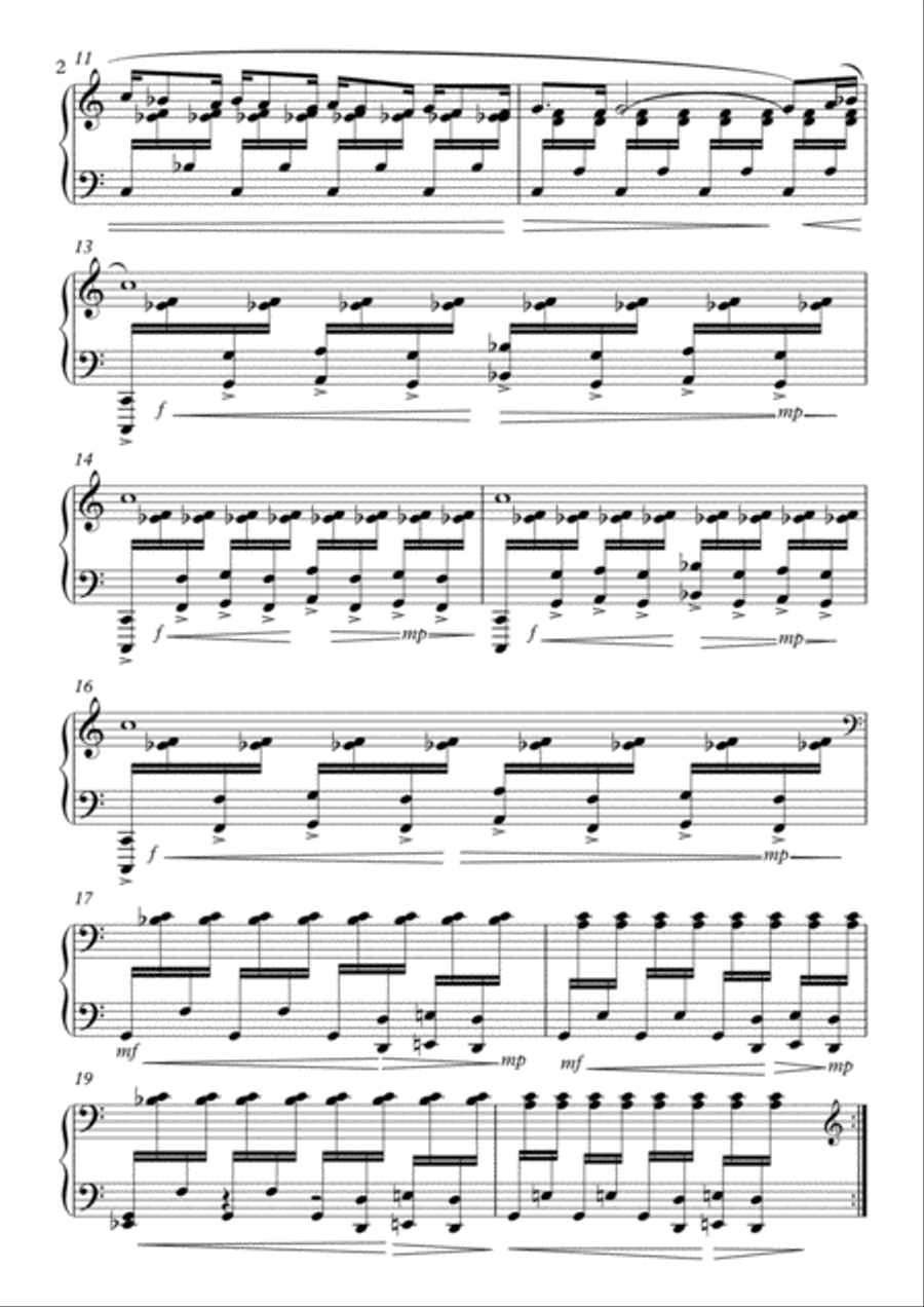 Ponteado Piano Solo scores gallery preview page 2