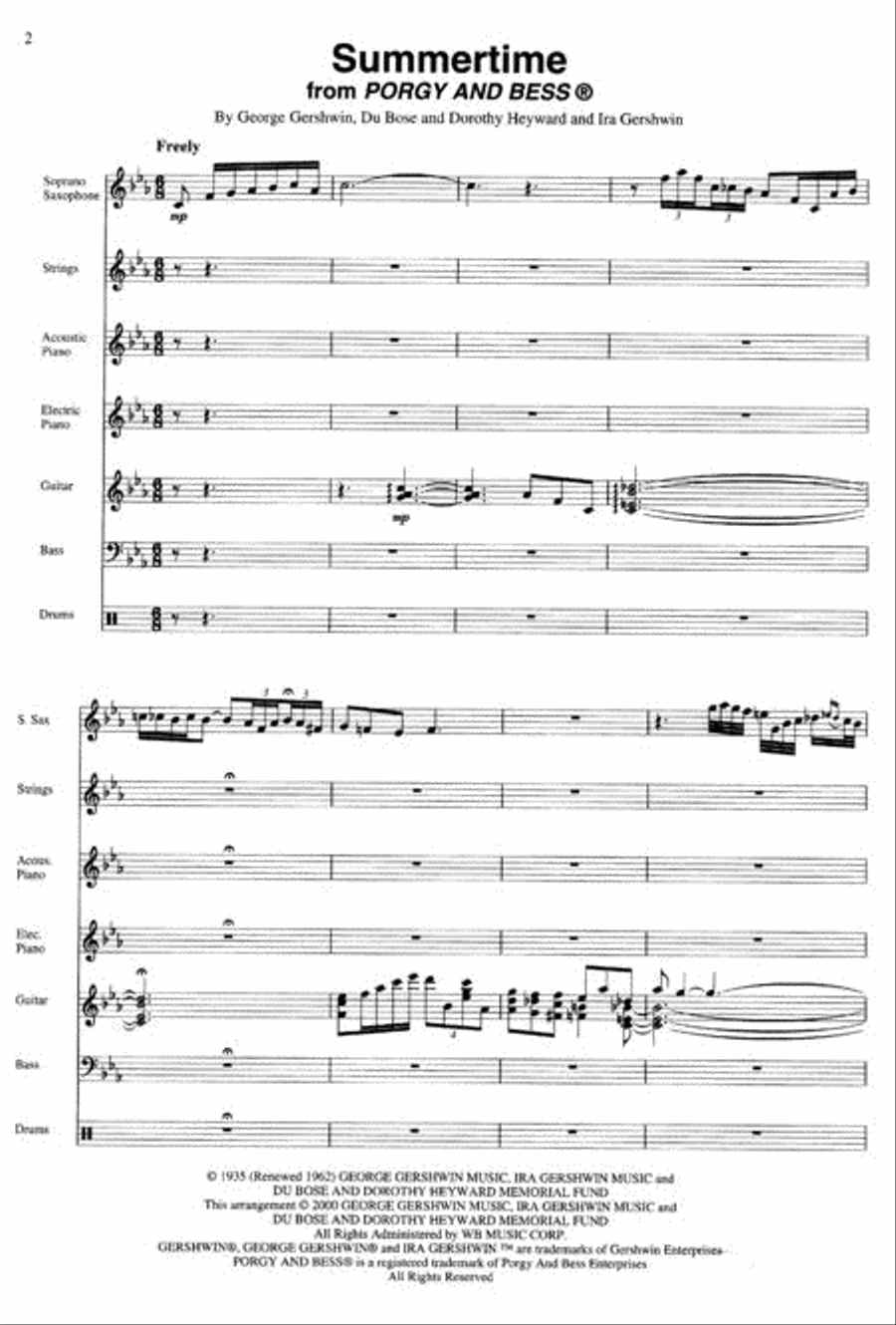Kenny G – Classics in the Key of G Tenor Saxophone scores gallery preview page 3