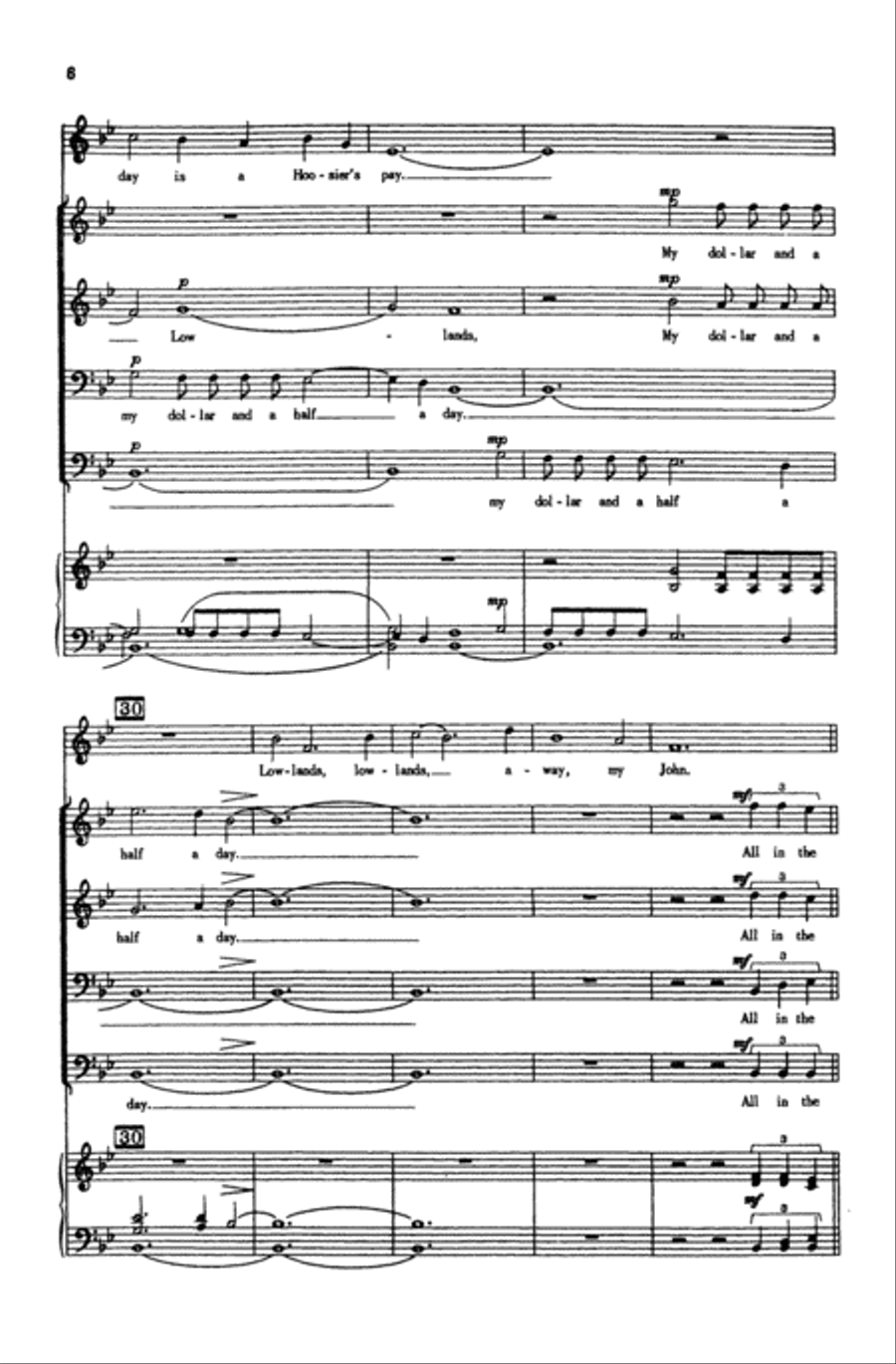 Lowlands Choir scores gallery preview page 4