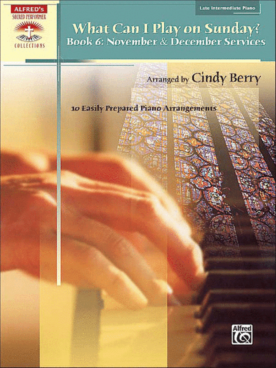 What Can I Play on Sunday?, Book 6 Piano Solo scores gallery preview page 1
