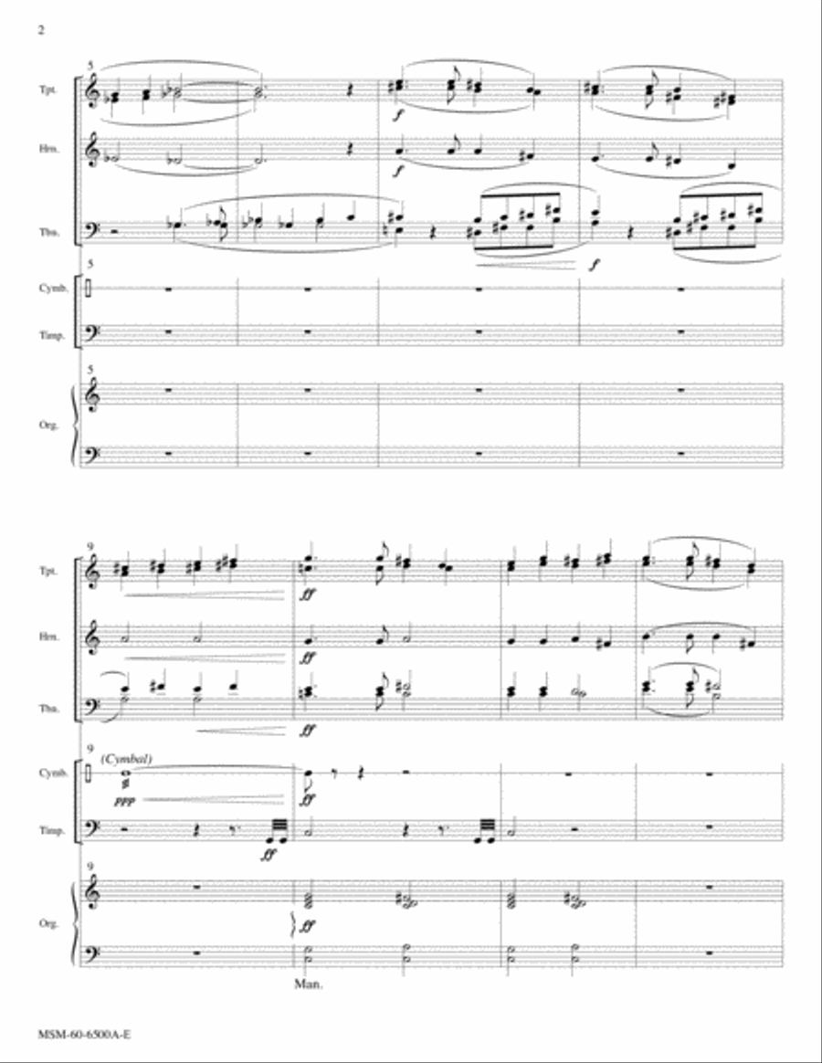 In the Midst of New Dimensions Choir scores gallery preview page 2
