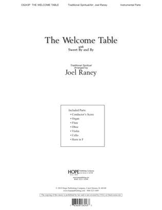 Book cover for The Welcome Table