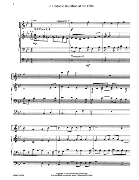 Three Chorale Variations on Veni, Creator Spiritus image number null