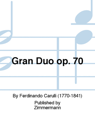 Gran Duo Op. 70