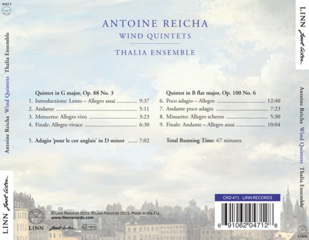 Reicha: Wind Quintets image number null