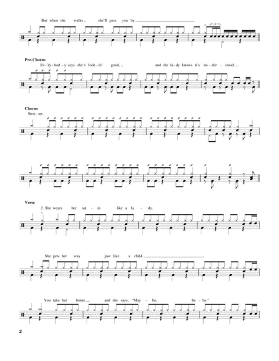 Strutter Drum Set scores gallery preview page 2