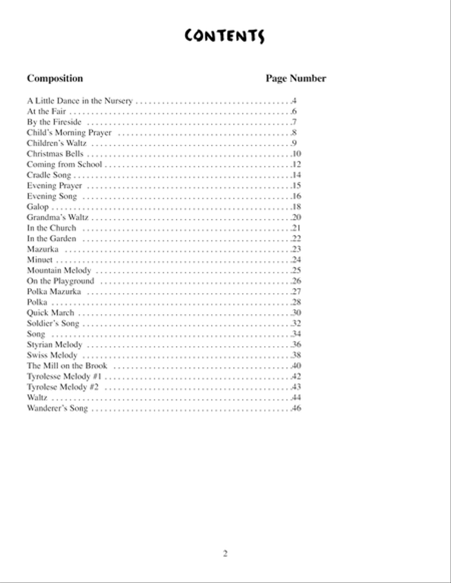 First Pieces for Classic Guitar Acoustic Guitar scores gallery preview page 3