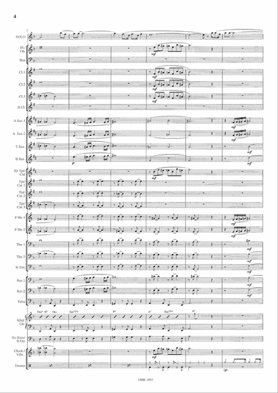 Summertime Summertime Concert Band scores gallery preview page 5