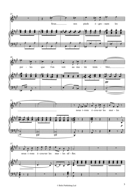 Villanelle, Op. 7 No. 1 (Original key. A Major)