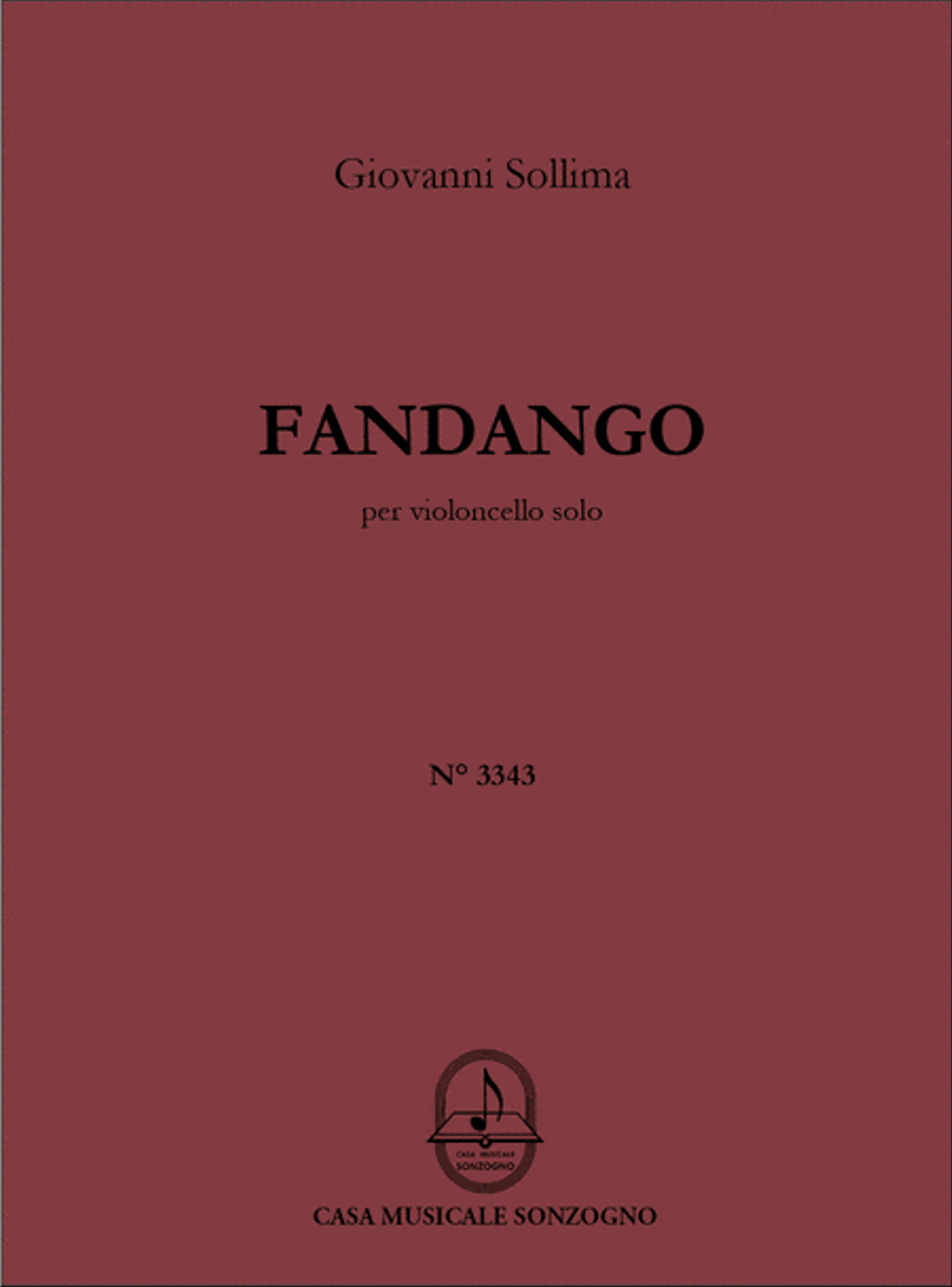 Fandango Cello Solo scores gallery preview page 1