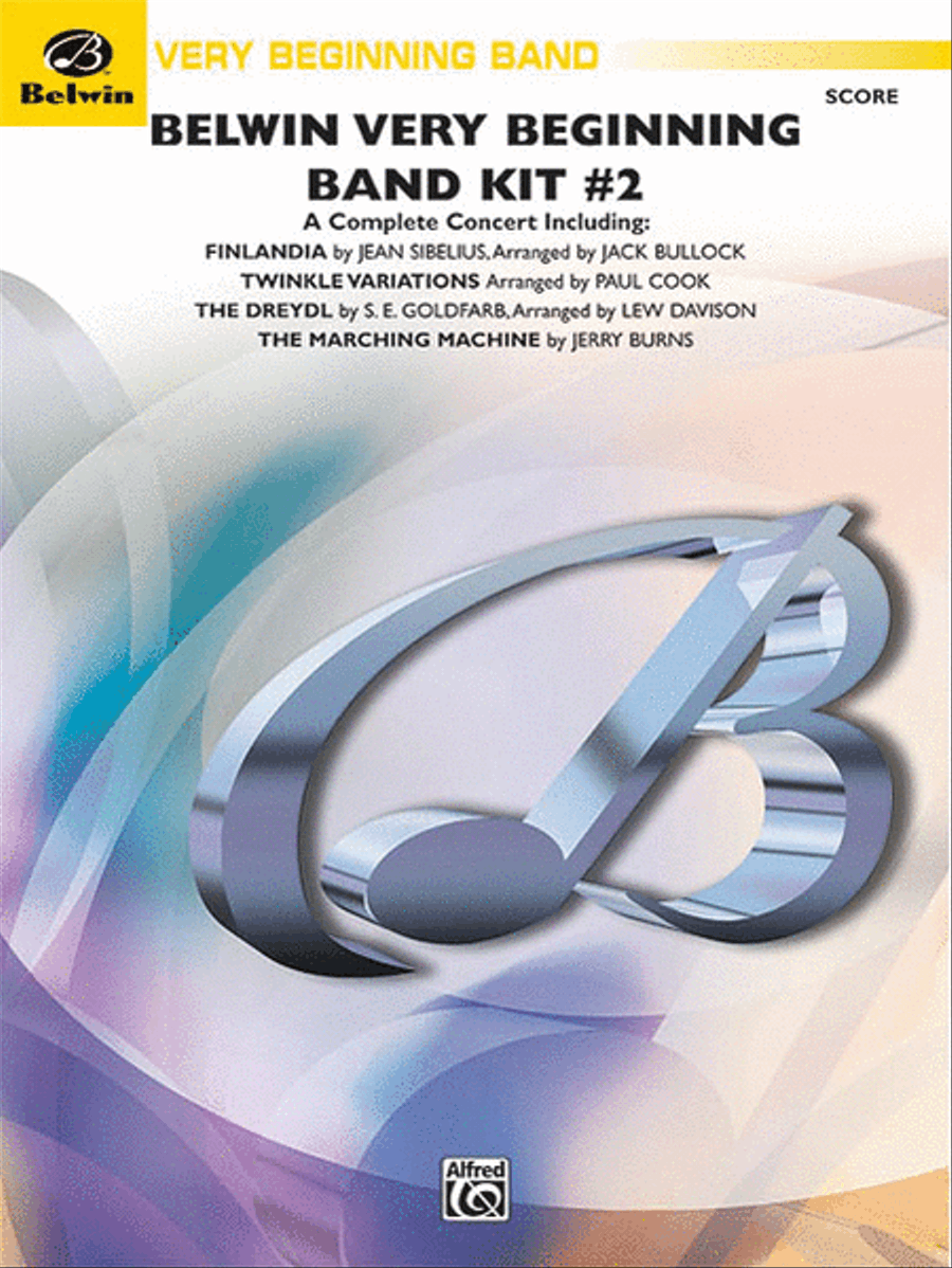 Belwin Very Beginning Band Kit #2 Concert Band scores gallery preview page 1