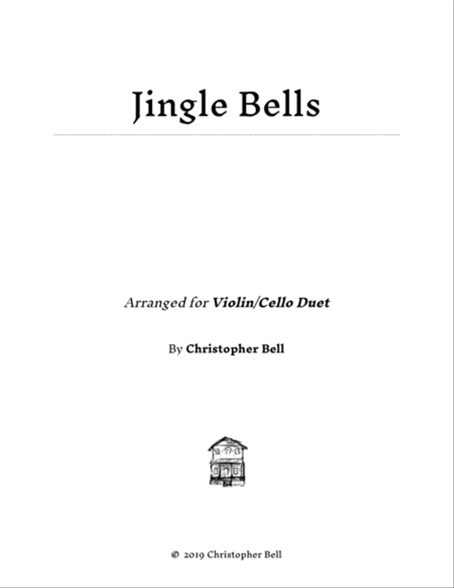 Jingle Bells - Violin/Cello Duet String Duet scores gallery preview page 1