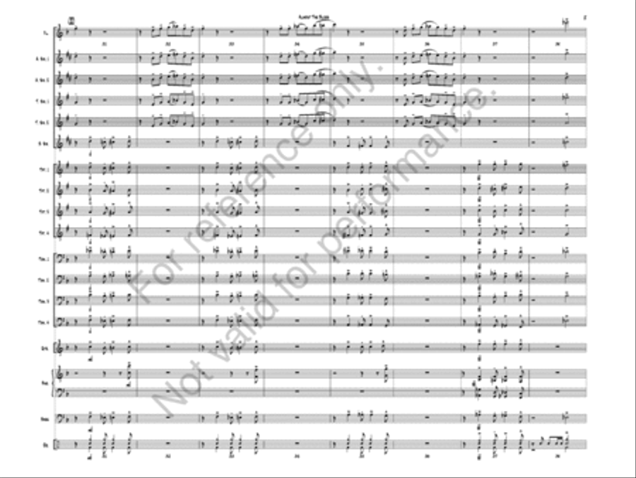 Almost The Blues Jazz Ensemble scores gallery preview page 7