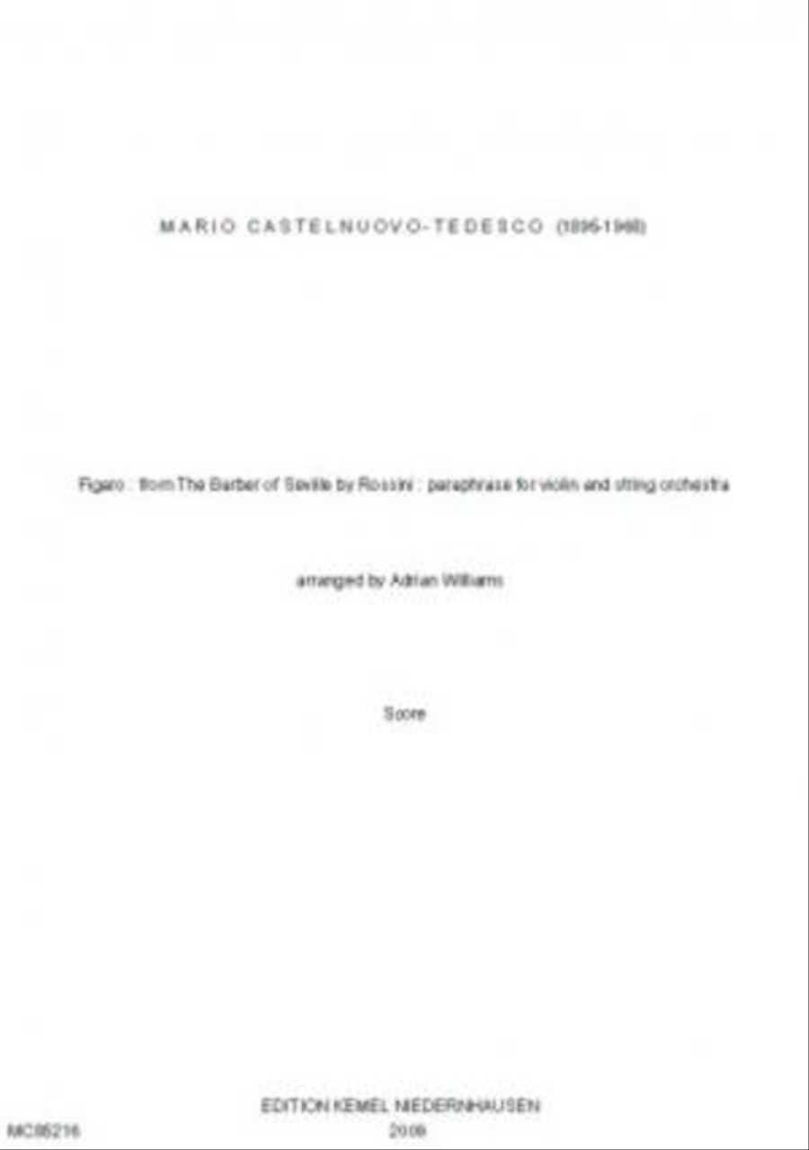 Figaro Figaro String Orchestra scores gallery preview page 1