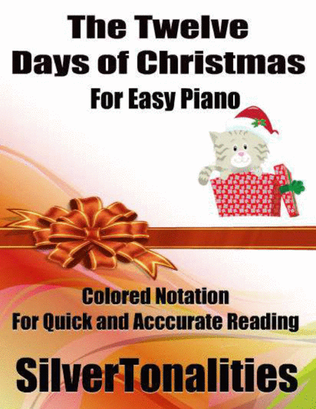 The Twelve Days of Christmas with Colored Notes